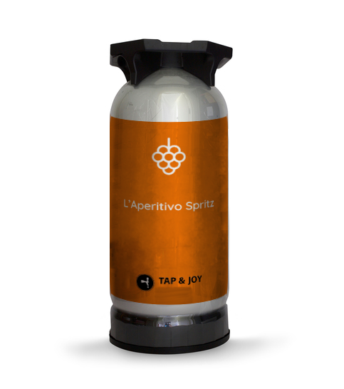 L’Aperitivo Spritz – Veneto, Italië (20 liter = 133 servings van 150 ml) acl 6,8%