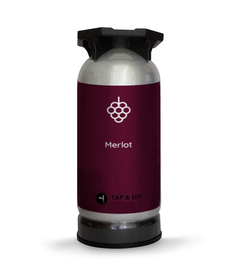 Merlot DV – Italië (20 liter = 27 flessen)    alc 12,5%